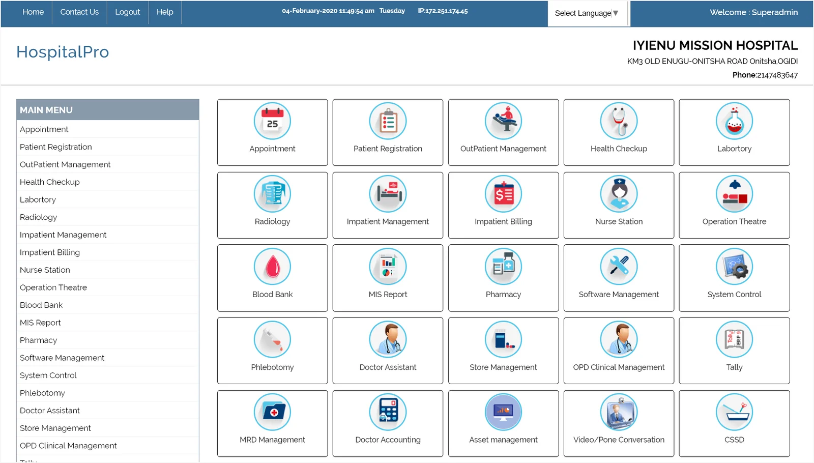 Hospital Pro All In One Solution