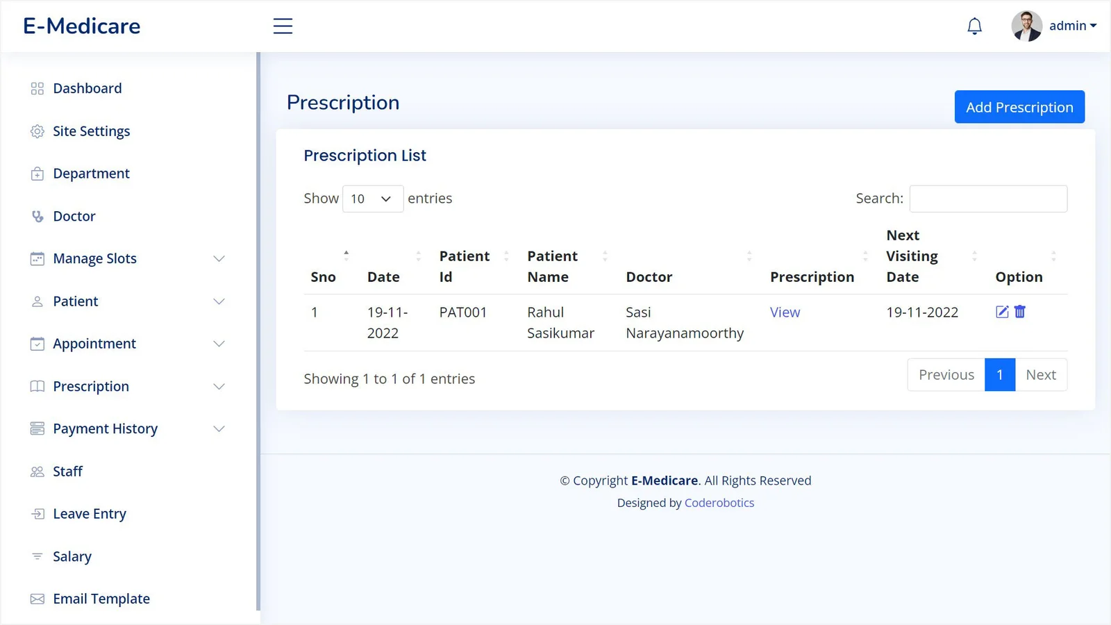 Doctor Office Management Software