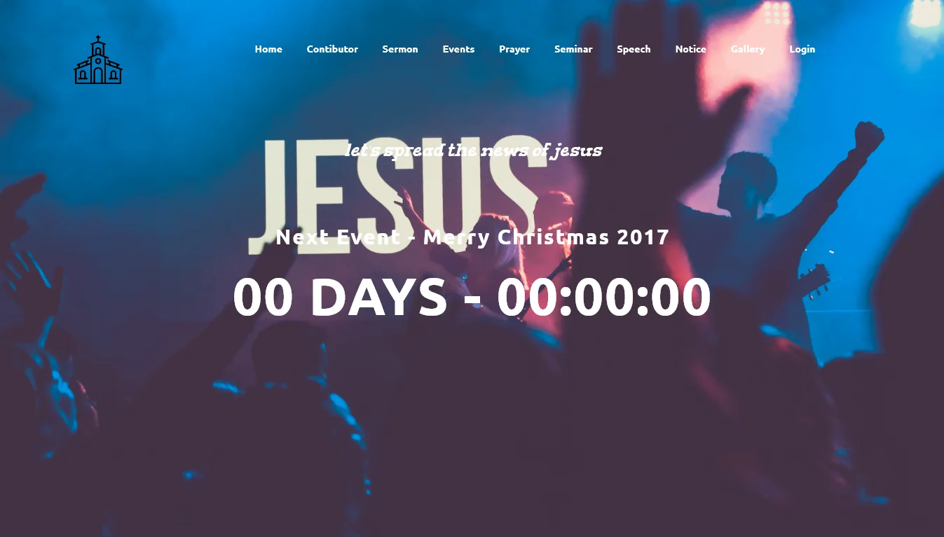Church Management Website