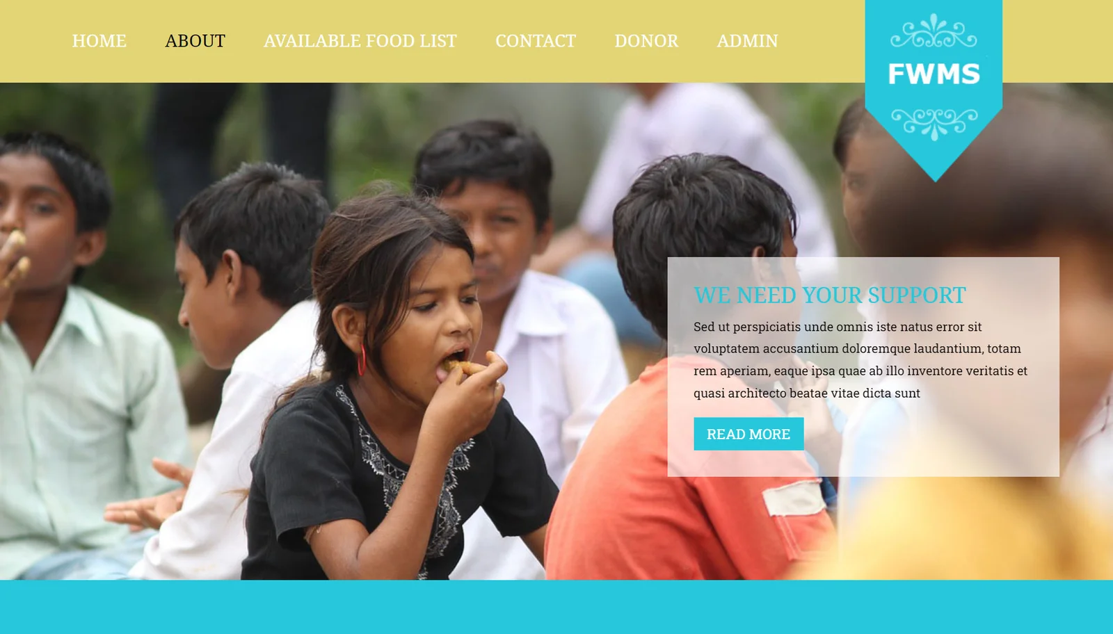 Food Wastage Website Management