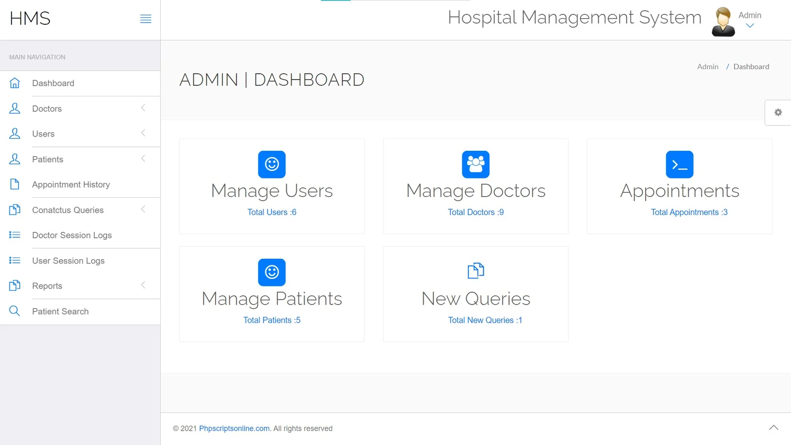 Hospital Appointment Booking Website
