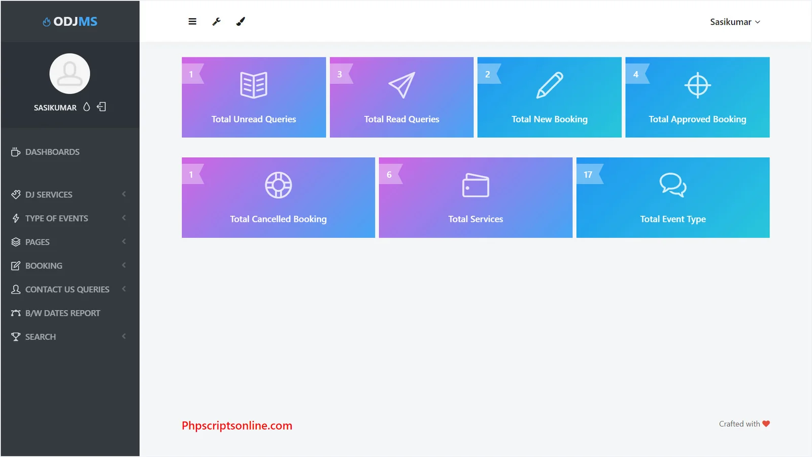 Online Event Booking Website