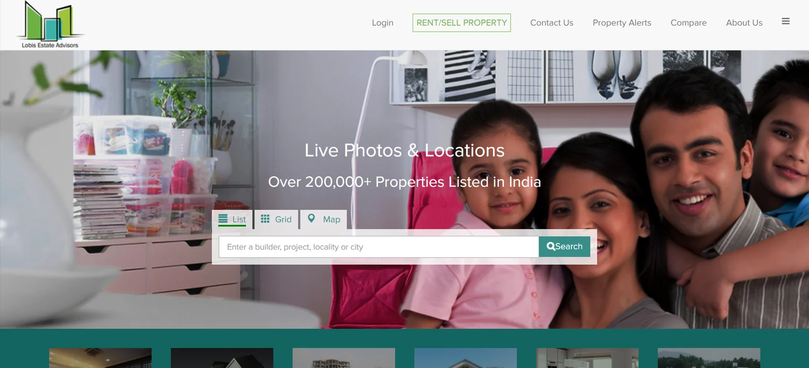 Online Property Listing Website