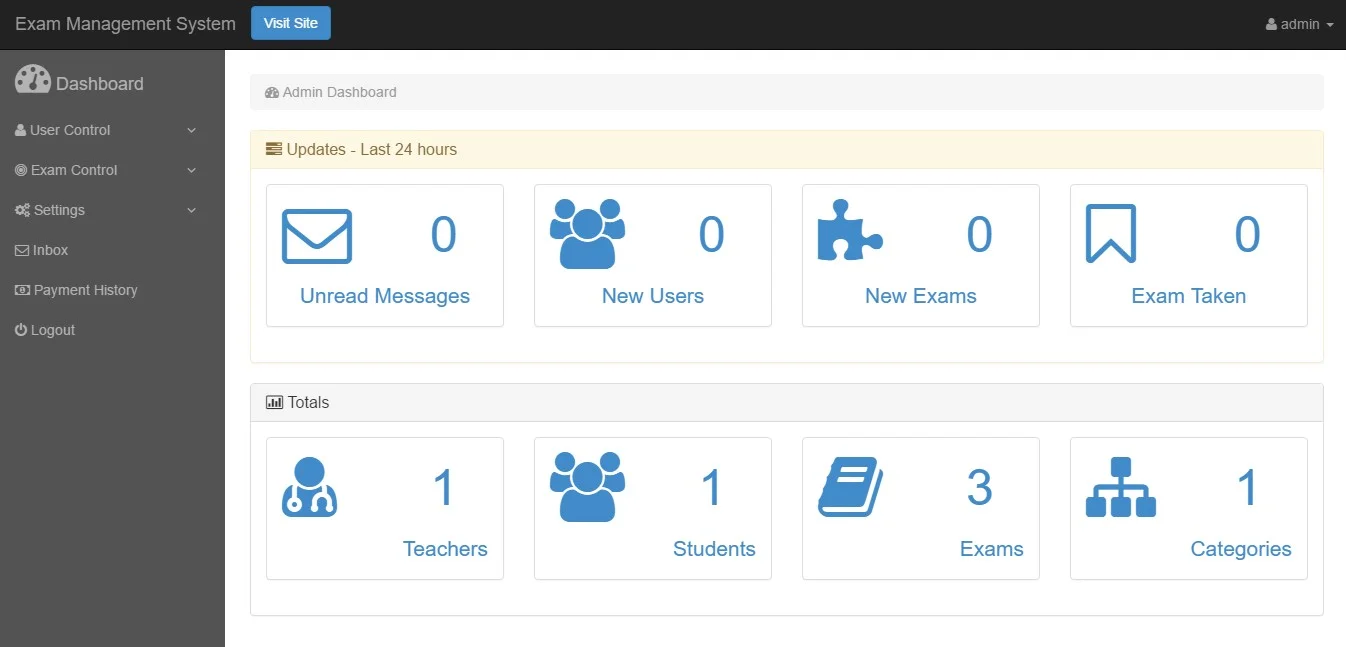 Online Exam Management Software