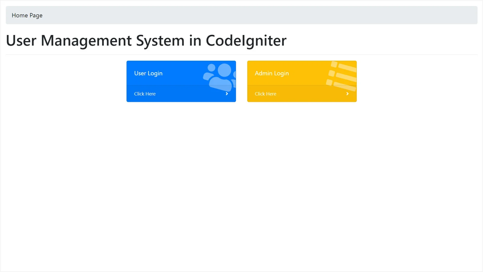 User Management PHP Script