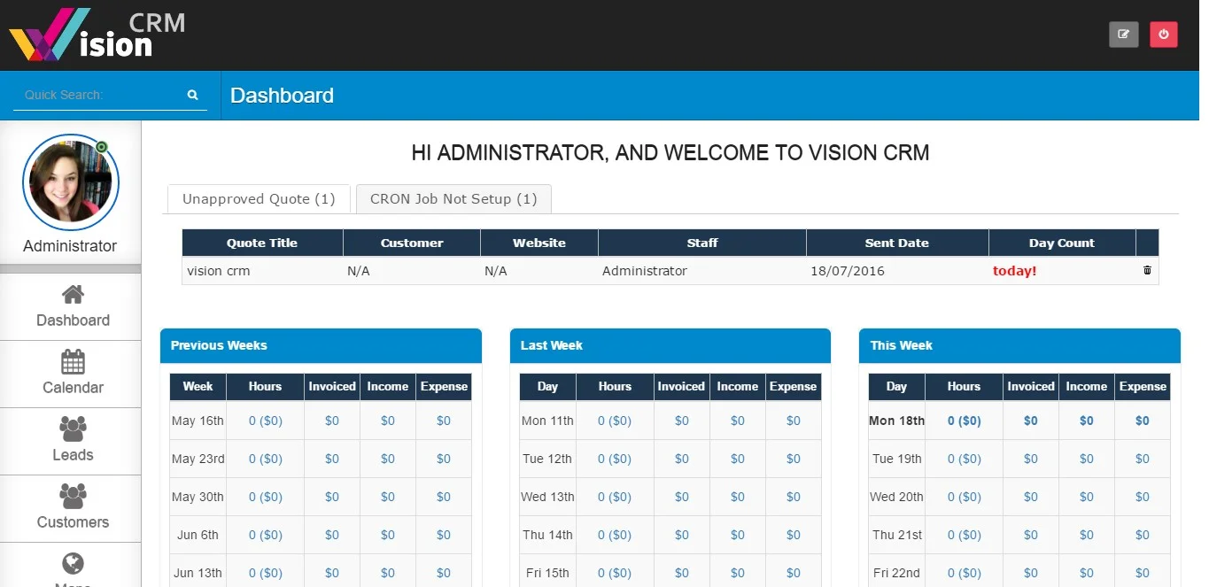 Vision CRM
