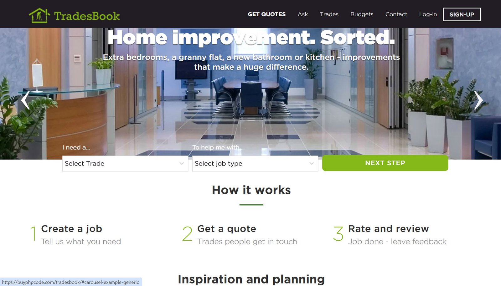 Online Service Booking Website