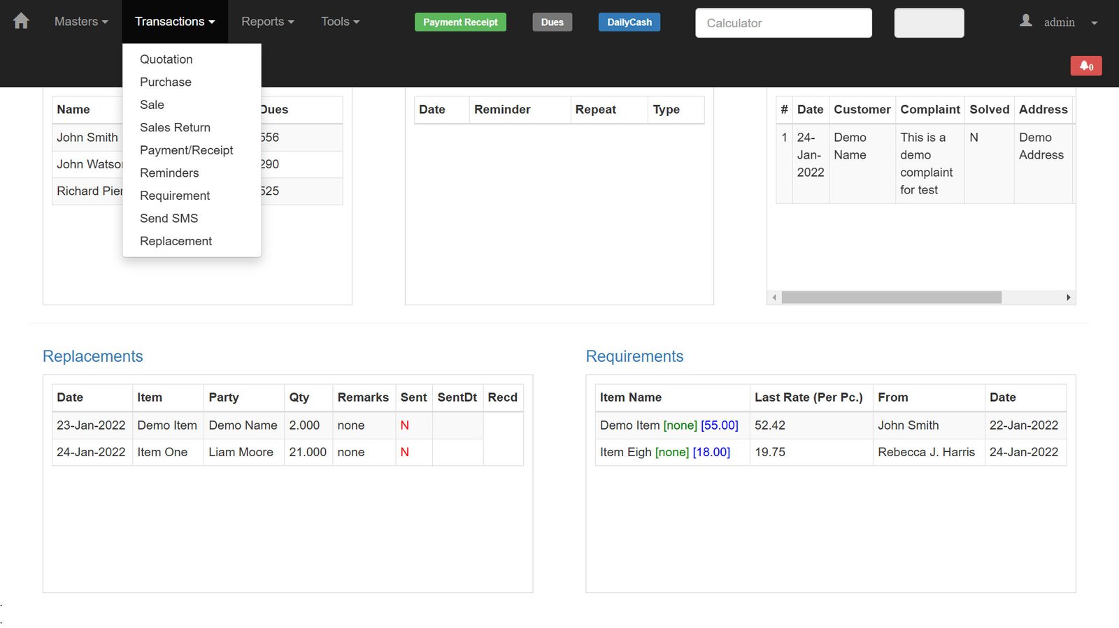 Online Billing Software