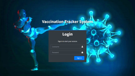 vaccination record management PHP script