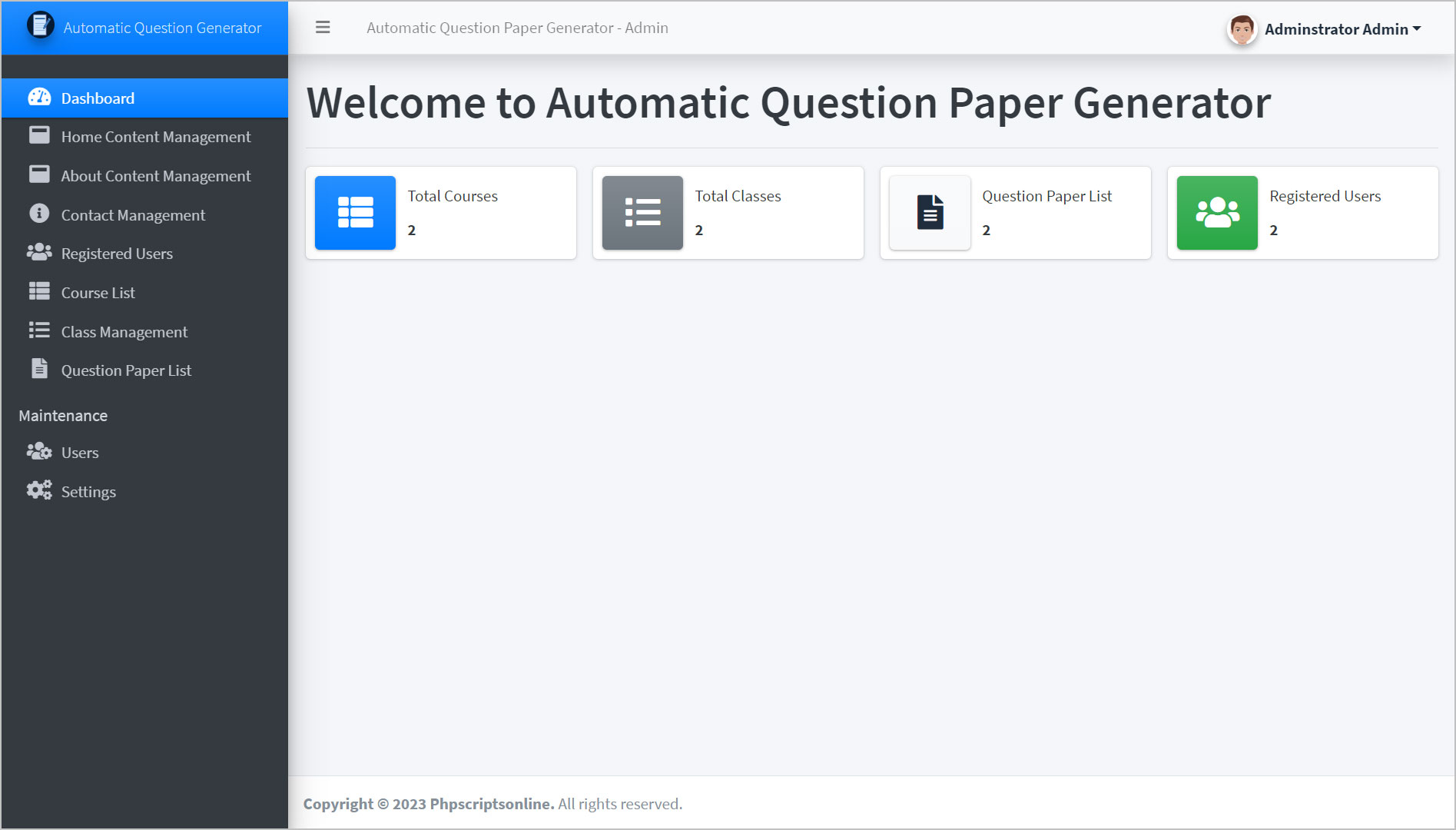 automatic question paper generator software free download